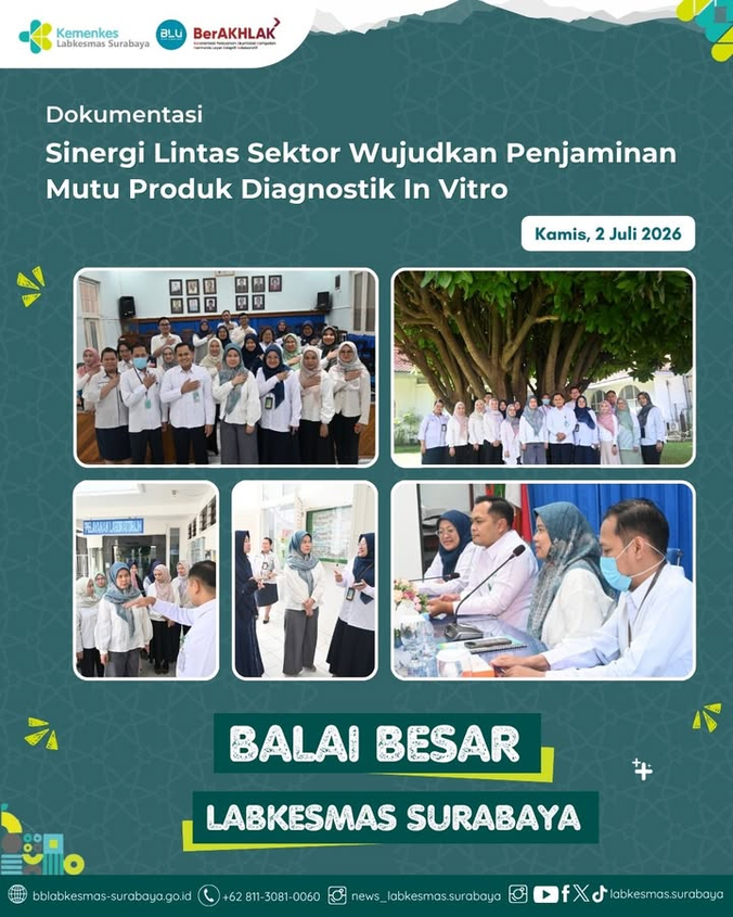 Sinergi Lintas Sektor Wujudkan Penjaminan Mutu Produk Diagnostik In Vitro
